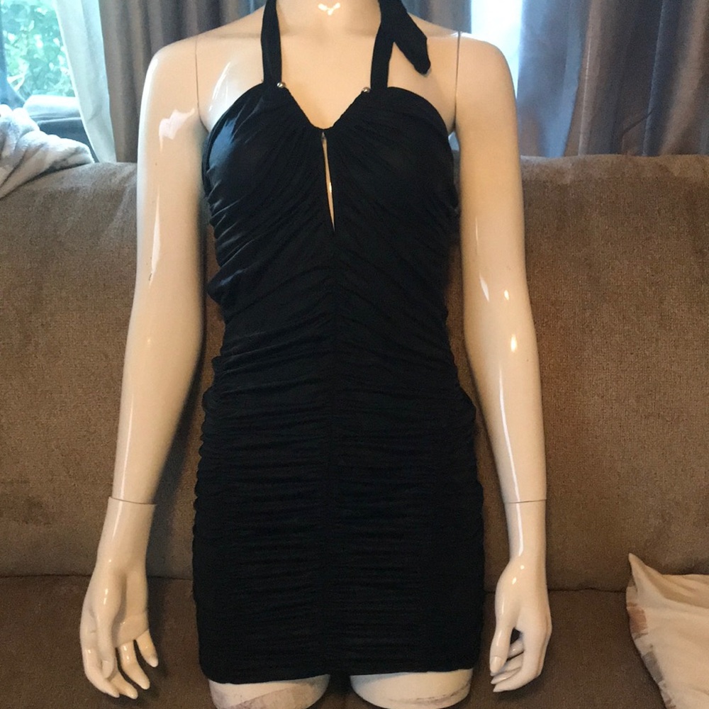 Sexy black dress